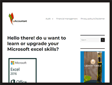 Tablet Screenshot of leaccountant.com